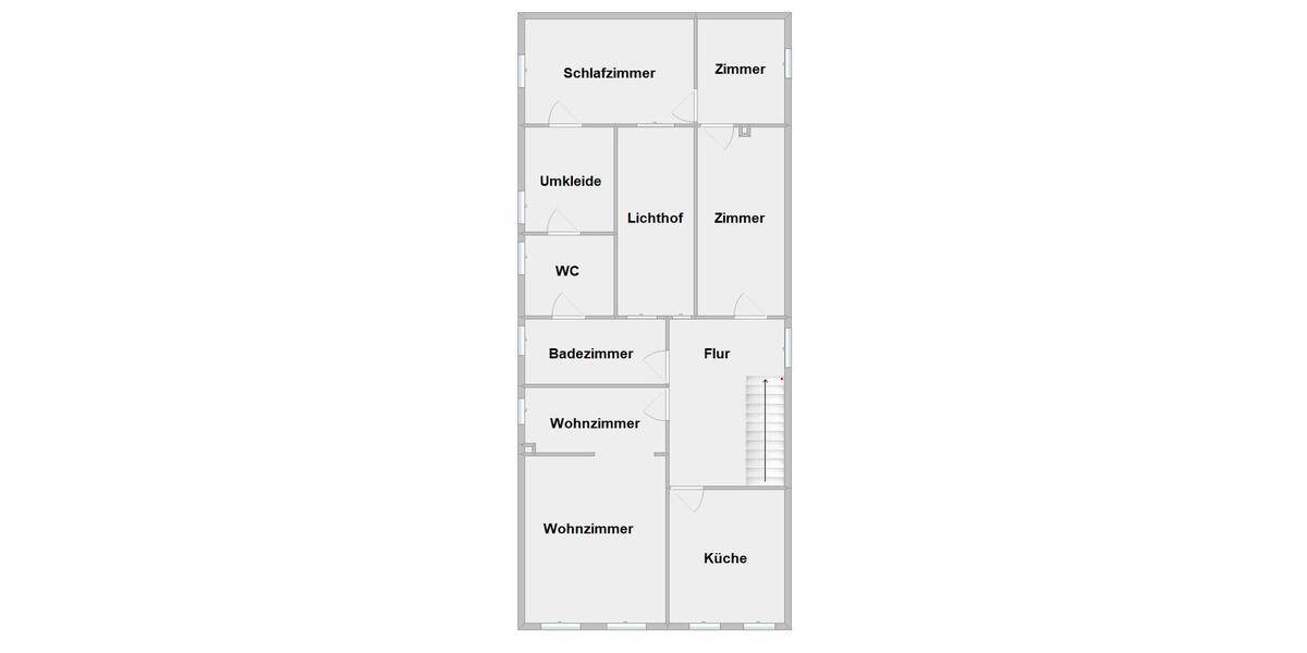 Etagenwohnung Melsungen - 5 Zimmer, 140 m&sup2;, 1.100&euro; | Angebot:26634079