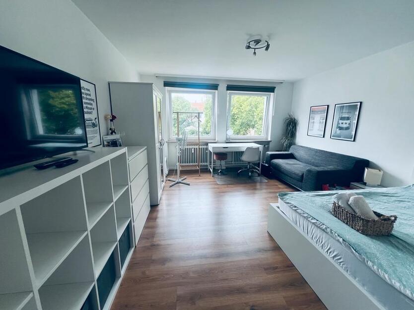 1 Zimmer WHG - voll möbliert auf Zeit.