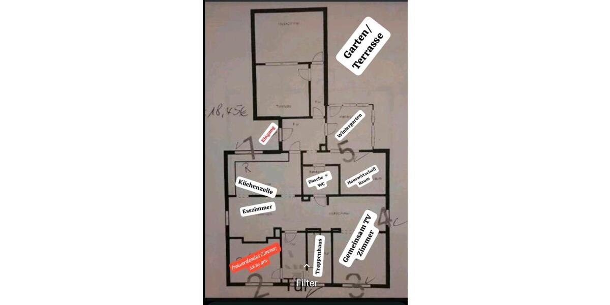 Wohnen auf Zeit Bremen Huchting - 1 Zimmer, 14 m&sup2;, 470&euro; | Angebot:24789319