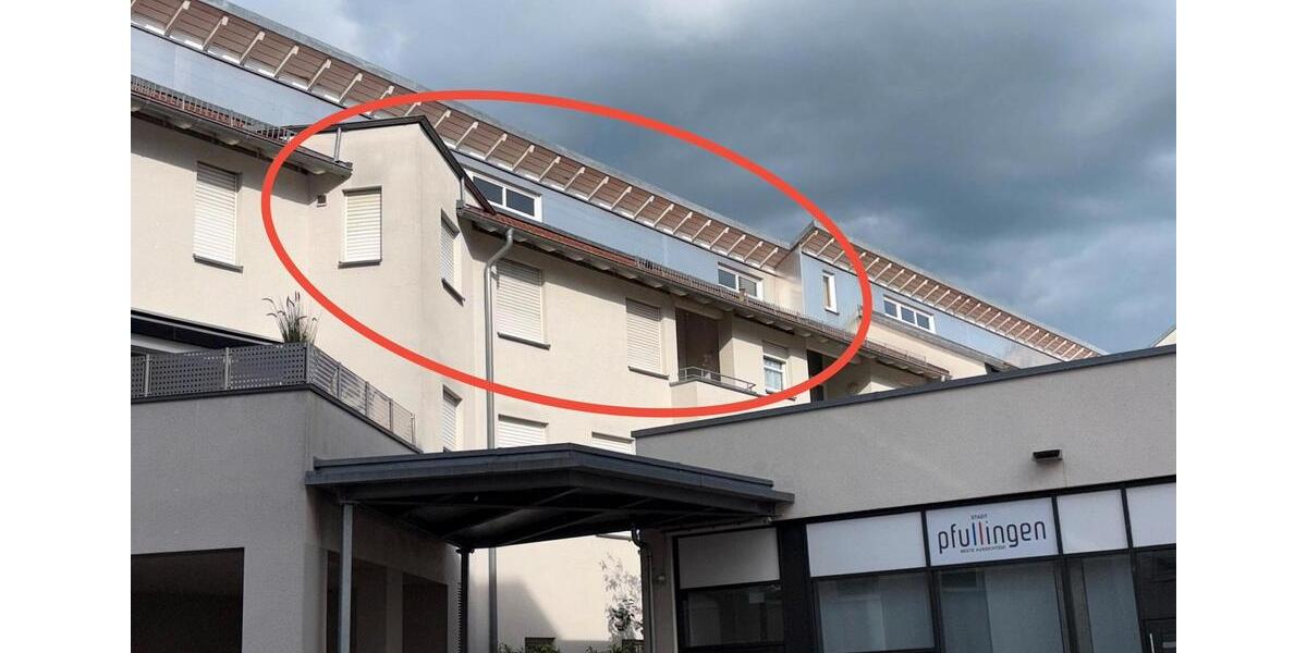 Etagenwohnung Pfullingen - 2 Zimmer, 50 m&sup2;, 700&euro; | Angebot:26686282