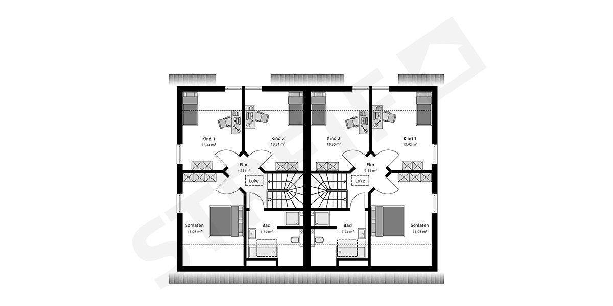 Doppelhaushälfte Gorleben - 5 Zimmer, 521&euro; | Angebot:22172167