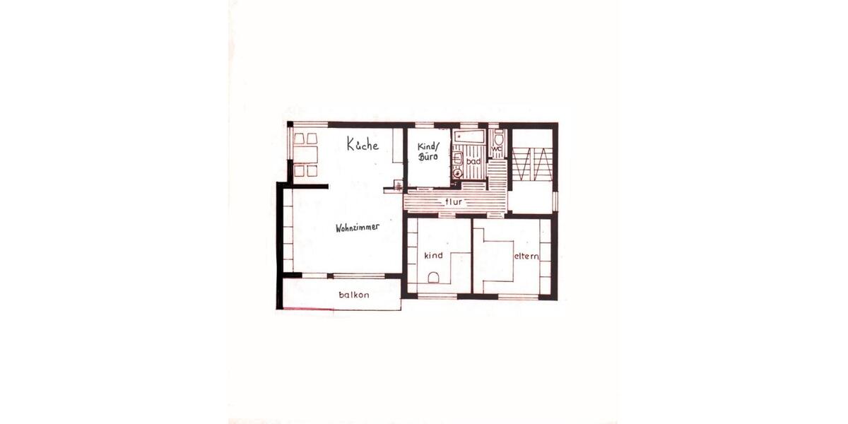 Etagenwohnung Wäschenbeuren - 4 Zimmer, 90 m&sup2;, 990&euro; | Angebot:25332661