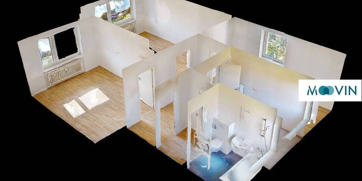 Etagenwohnung Neumünster Einfeld - 3 Zimmer, 68 m&sup2;, 615&euro; | Angebot:26758872