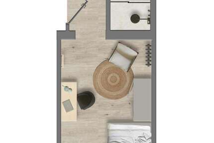 WG-Zimmer in Aachen 1.040 € 19 m² zimmer