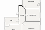 Altbaucharme in Kiel-Gaarden: helle 3-Zimmer-Wohnung mit 2 Balkonen – WG-geeignet - Etagenwohnung Kiel Gaarden-Ost | Angebot:27005110