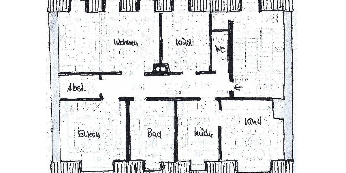 Attraktive 4 Raum Dachgeschoss Wohnung nähe Zentrum Riesa 4 zimmer
