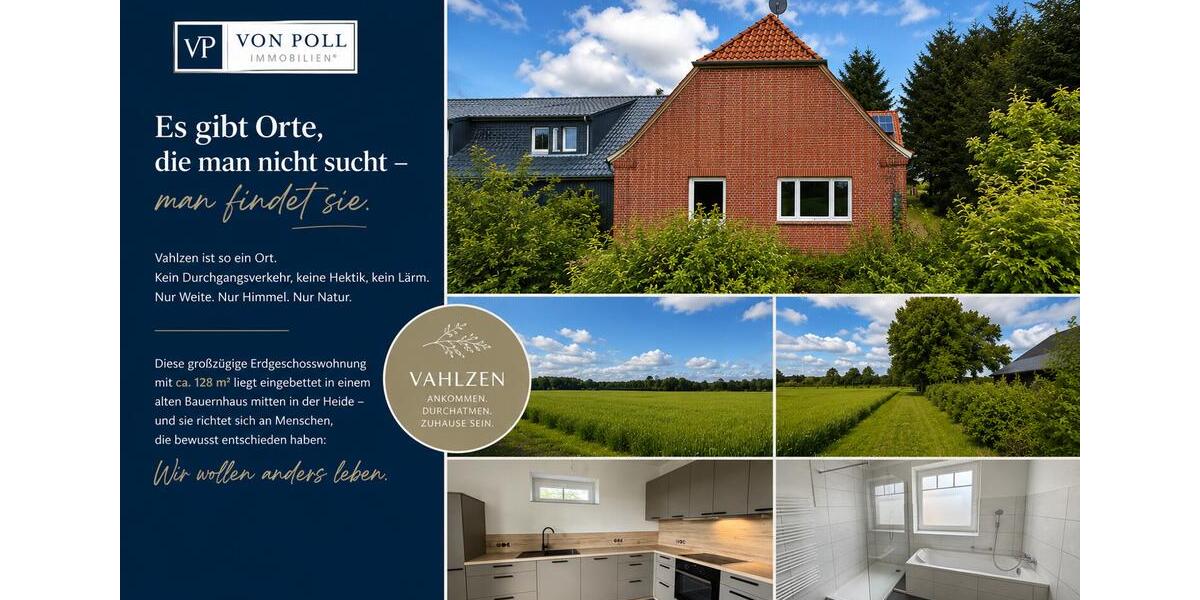 Erdgeschoßwohnung Neuenkirchen - 3 Zimmer, 128 m&sup2;, 1.200&euro; | Angebot:26580528