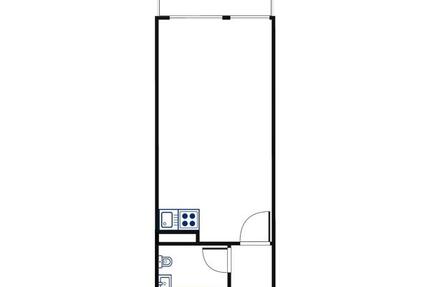 Klein, fein, mein! - 1-Zi.-Single-Appartment in Citynähe zimmer