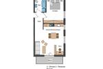 Erdgeschoßwohnung Grafenhausen - 2 Zimmer, 64 m&sup2;, 640&euro; | Angebot:25328663