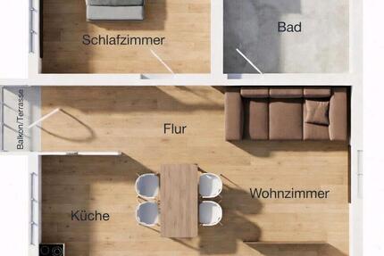 Wohnung Vilshofen an der Donau - 2 Zimmer, 59 m&sup2;, 650&euro; | Angebot:26644949