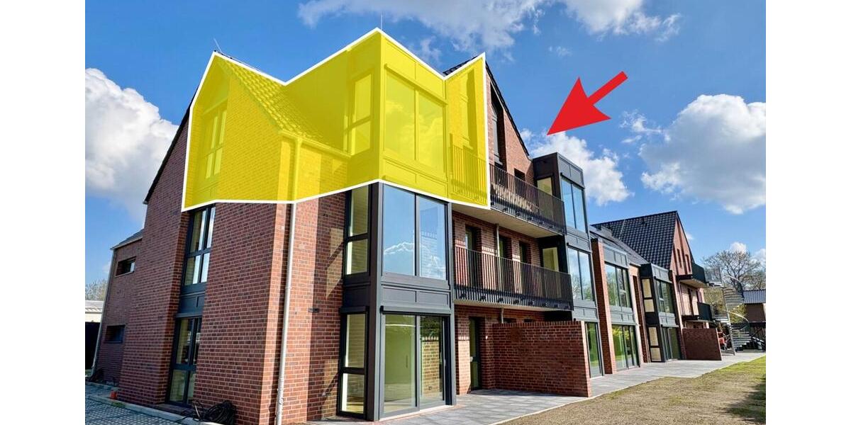Dachgeschoßwohnung Saterland - 1 Zimmer, 60 m&sup2;, 650&euro; | Angebot:26453904