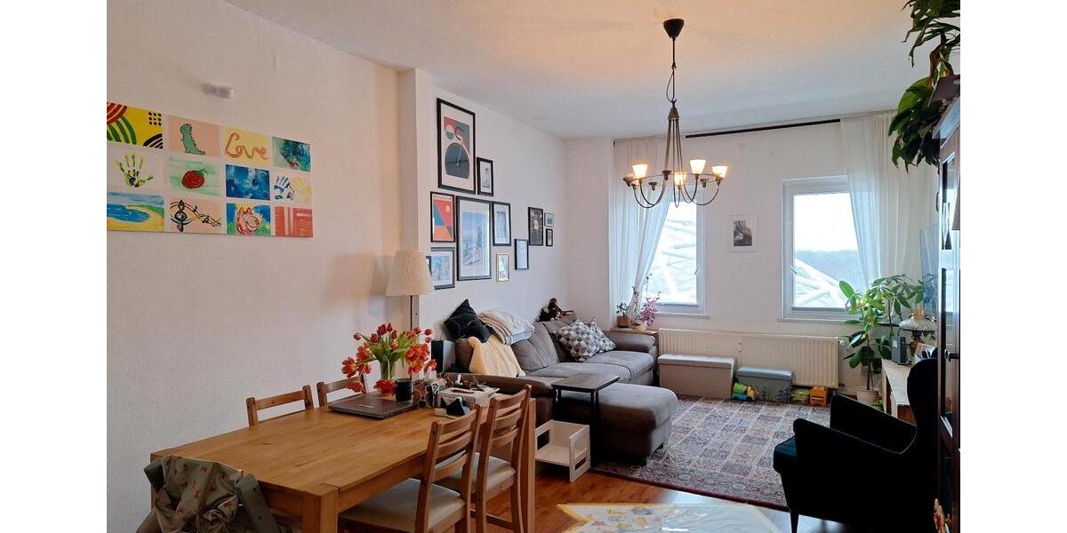 Dachgeschoßwohnung Leipzig Mitte - 2 Zimmer, 58 m&sup2;, 493&euro; | Angebot:25270943