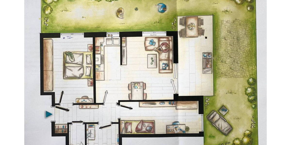 Etagenwohnung Bad Friedrichshall Jagstfeld - 3 Zimmer, 67 m&sup2;, 1.050&euro; | Angebot:26224048