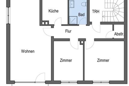 3 Zimmer Wohnung mit Einbauküche und Balkon zimmer