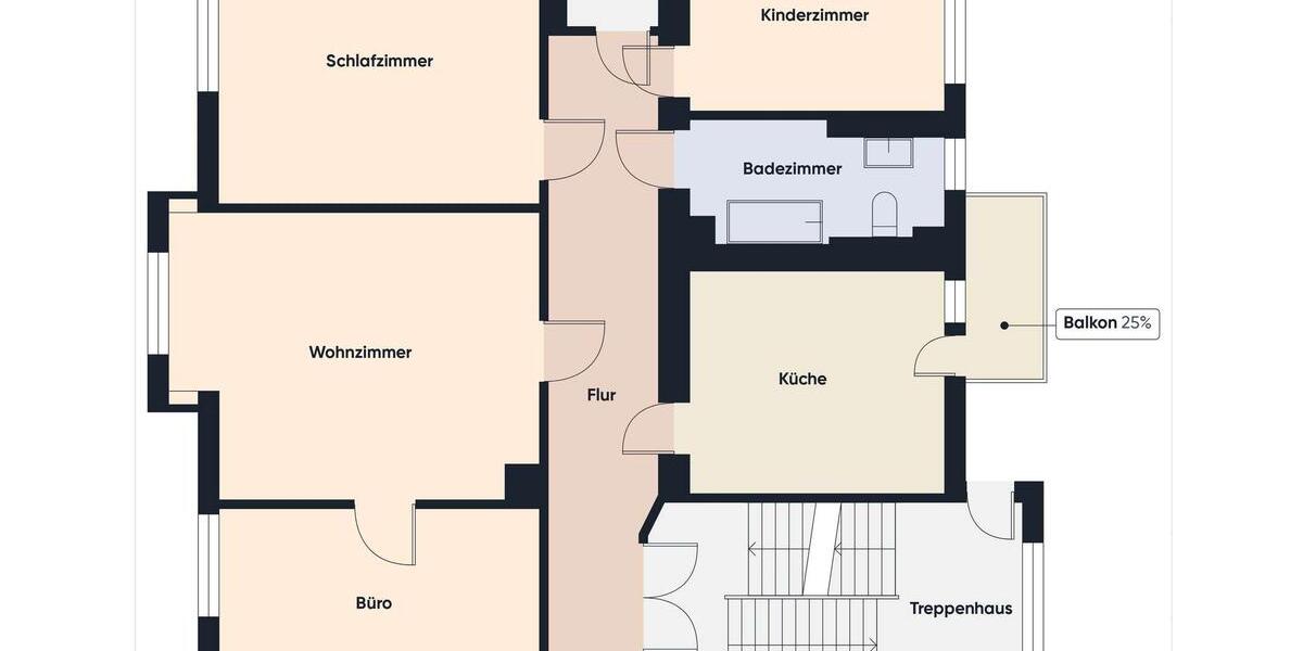 Etagenwohnung Auerbach/Vogtland Vogtland - 4 Zimmer, 100 m&sup2;, 490&euro; | Angebot:26678311