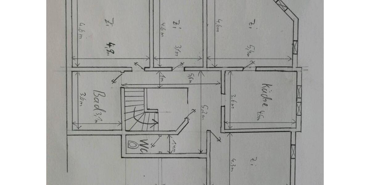 Etagenwohnung Rehau - 4 Zimmer, 125 m&sup2;, 690&euro; | Angebot:24875794