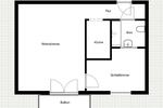 Etagenwohnung Mittweida - 2 Zimmer, 48 m&sup2;, 410&euro; | Angebot:24865953