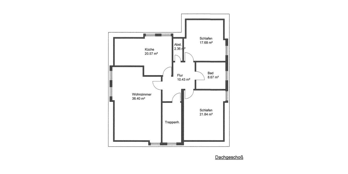 Dachgeschoßwohnung Warburg - 3 Zimmer, 108 m&sup2;, 650&euro; | Angebot:24754594