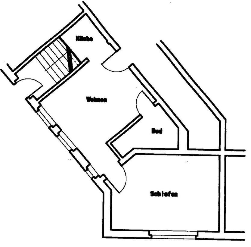 2 Zimmerwohnung in Hildesheim gegenüber Marienfriedh (Butterborn)