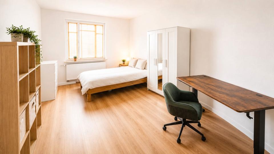 Wohnen auf Zeit Nürnberg Hasenbuck - 1 Zimmer, 17 m&sup2;, 550&euro; | Angebot:26568147