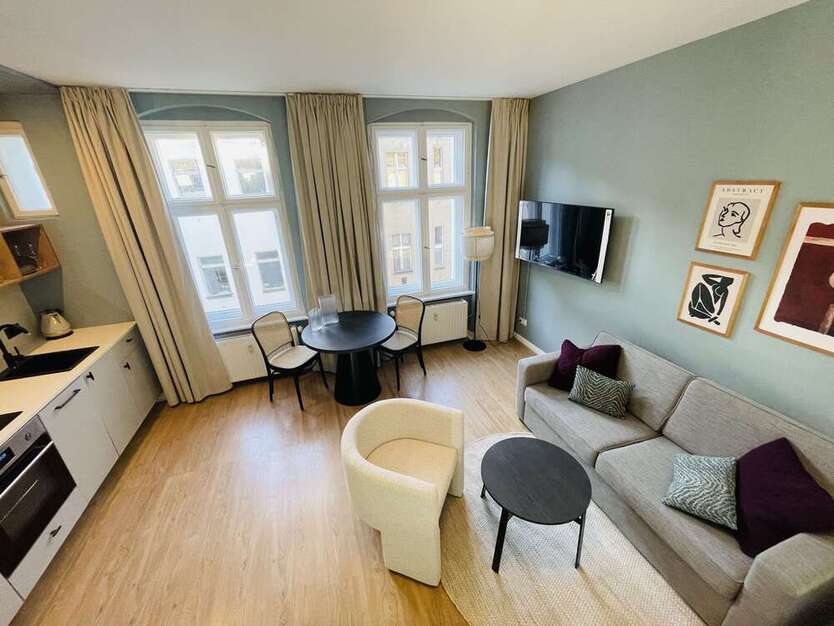 Wohnung zum Mieten in Berlin 1.183,20 € 40.8 m² 1 zimmer