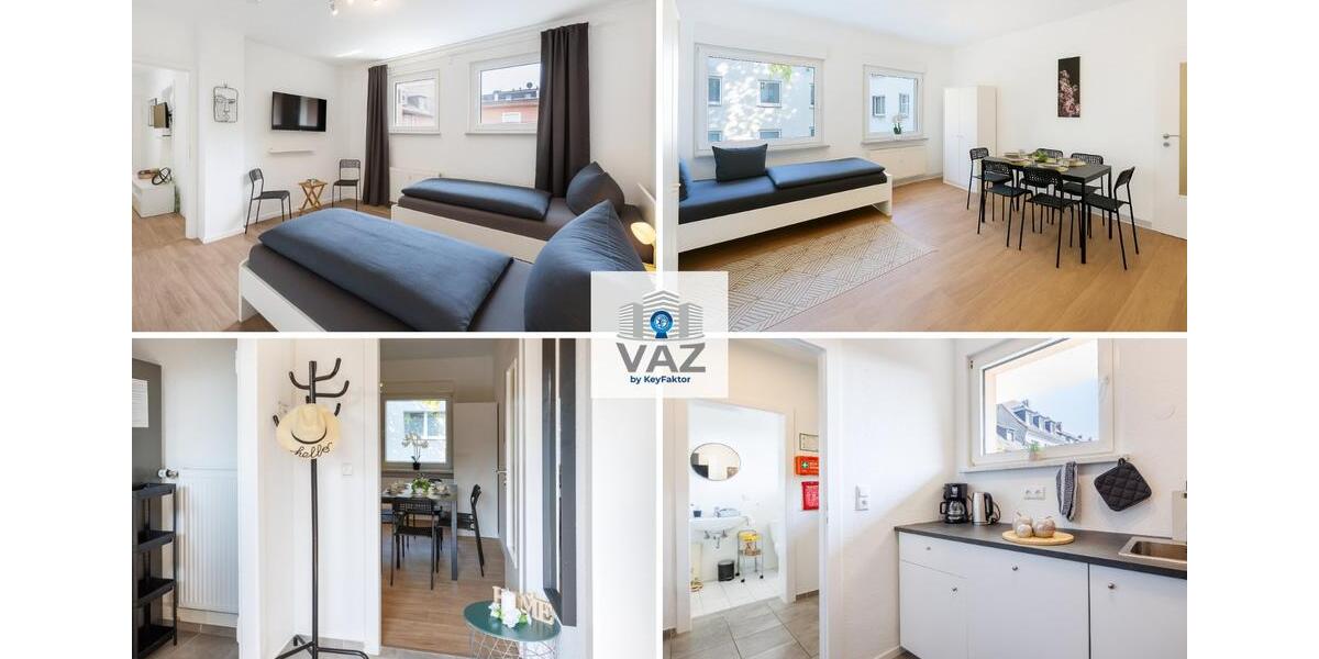 Monteurwohnungen mit Komplettausstattung in Oberhausen ⭐⭐⭐⭐⭐ flexible Mietzeiten 3 zimmer