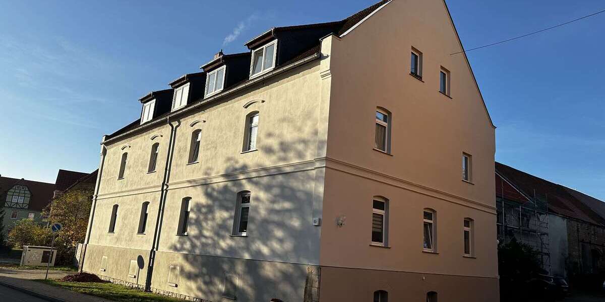 Etagenwohnung Teutschenthal OT Zscherben Zscherben - 2 Zimmer, 53 m&sup2;, 370&euro; | Angebot:26393712