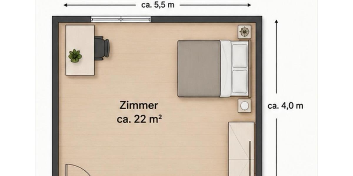 Wohnen auf Zeit Regensburg Konradsiedlung - 1 Zimmer, 56 m&sup2;, 550&euro; | Angebot:26640823