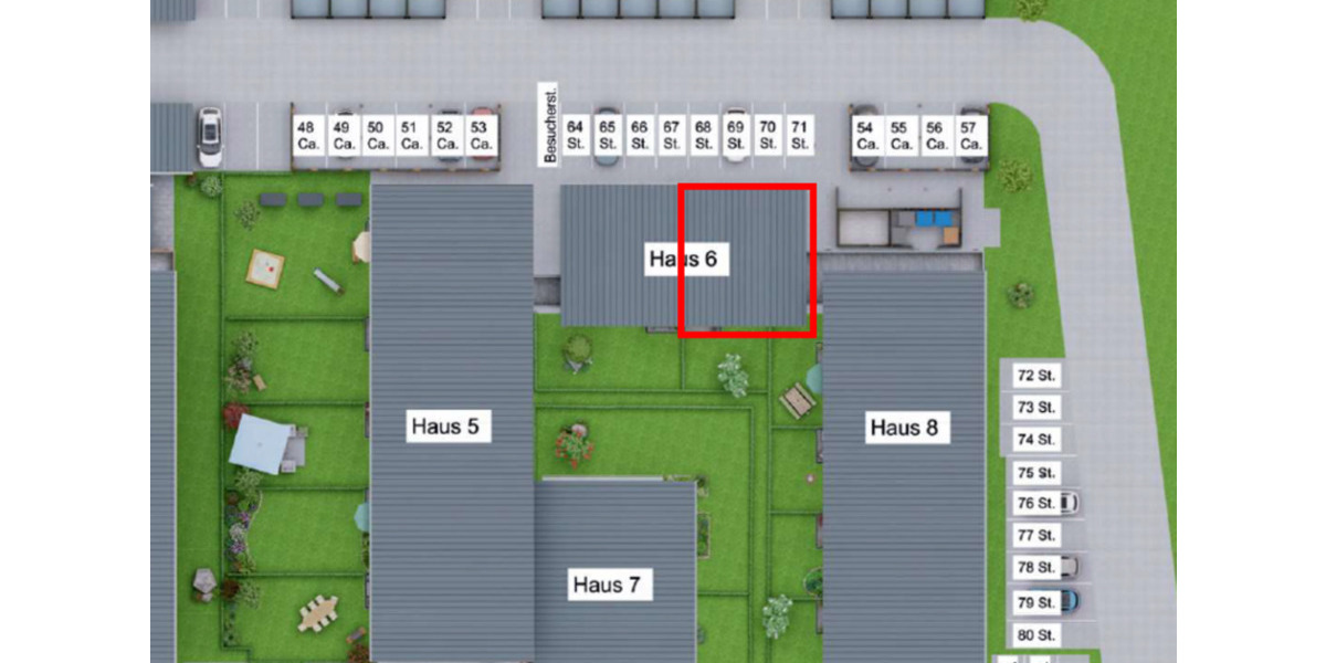 Etagenwohnung Pilsting - 3 Zimmer, 75 m&sup2;, 940&euro; | Angebot:26051570