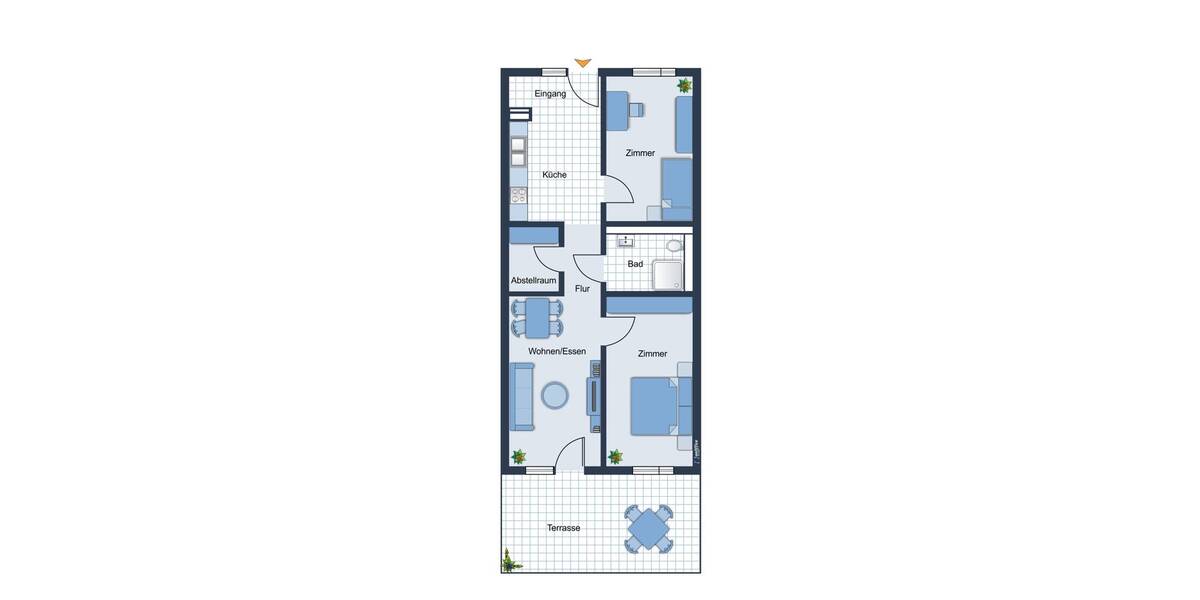 Etagenwohnung Hamburg / Eilbek Eilbek - 3 Zimmer, 83 m&sup2;, 2.080&euro; | Angebot:26361610