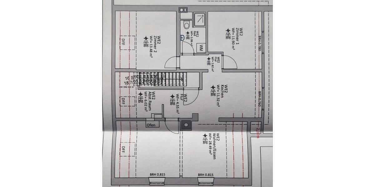 Dachgeschoßwohnung Utzenfeld - 3 Zimmer, 84 m&sup2;, 823&euro; | Angebot:26529061