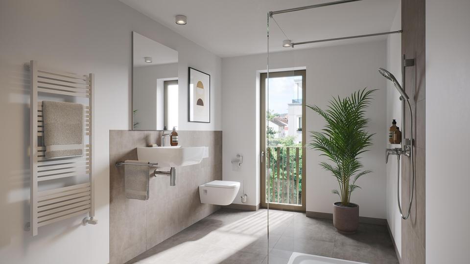 Erdgeschoßwohnung Waldshut-Tiengen Tiengen - 3 Zimmer, 95 m&sup2;, 1.330&euro; | Angebot:25416474