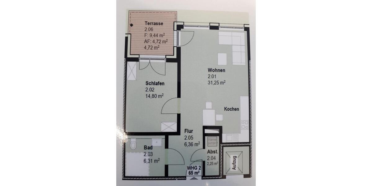 Erdgeschoßwohnung Nörten-Hardenberg Hardenberg - 2 Zimmer, 66 m&sup2;, 820&euro; | Angebot:26587333