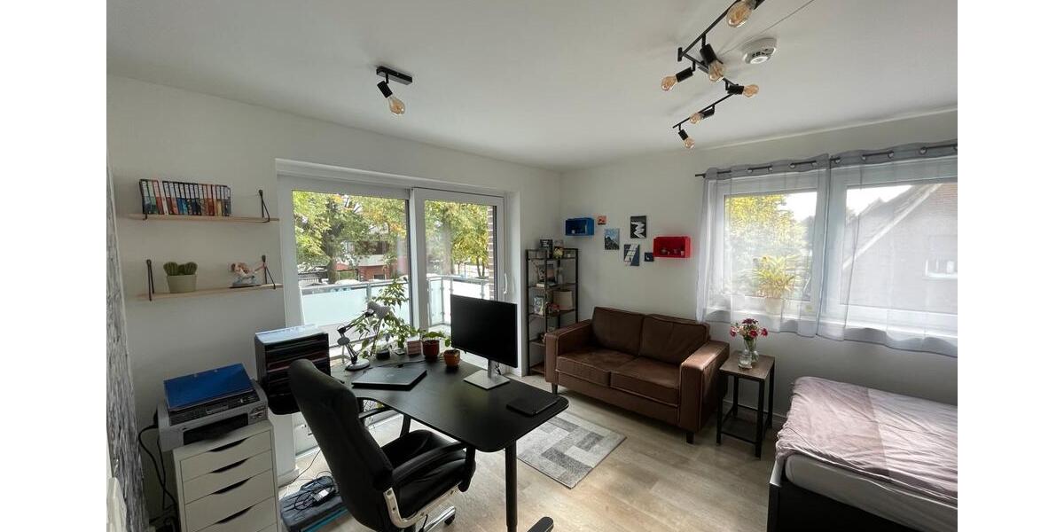 Schöne Neubau-Wohnung mit Balkon und Parkplatz 1 zimmer