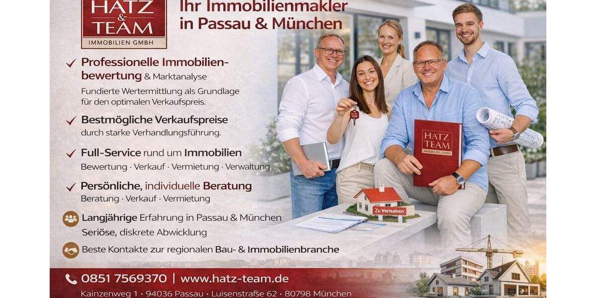 Etagenwohnung Passau Haidenhof-Süd - 2 Zimmer, 69 m&sup2;, 690&euro; | Angebot:25685467