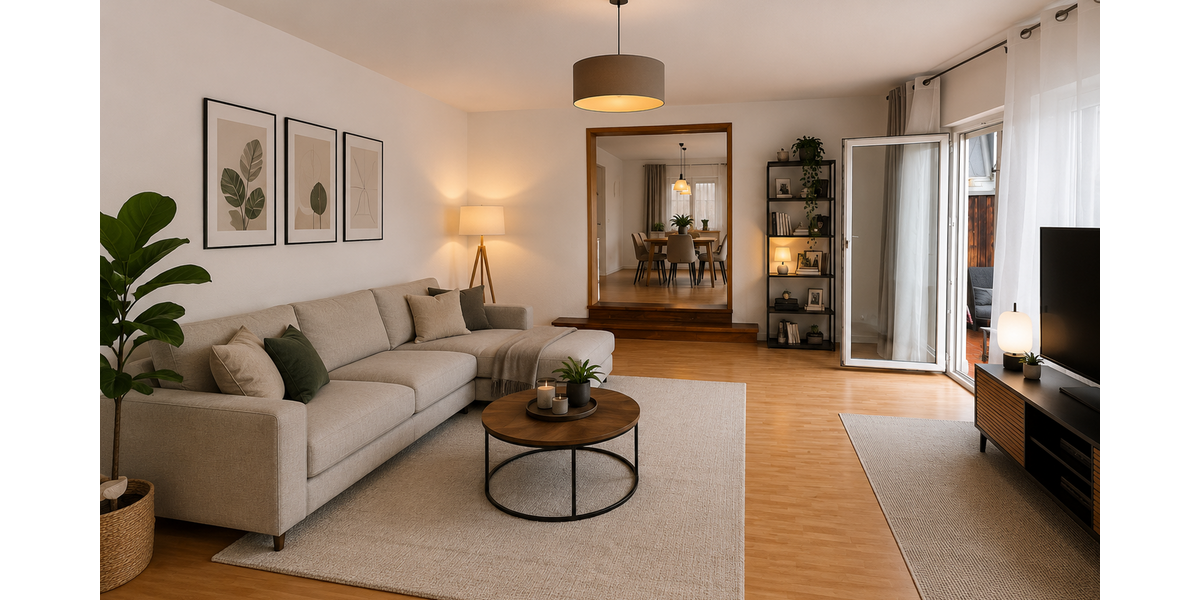 Etagenwohnung Waghäusel - 3 Zimmer, 82 m&sup2;, 750&euro; | Angebot:26748624