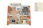 Dachgeschoßwohnung Möckmühl - 3 Zimmer, 73 m&sup2;, 694&euro; | Angebot:24919333