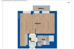 Etagenwohnung Würzburg Steinbachtal - 1 Zimmer, 25 m&sup2;, 852&euro; | Angebot:26337878
