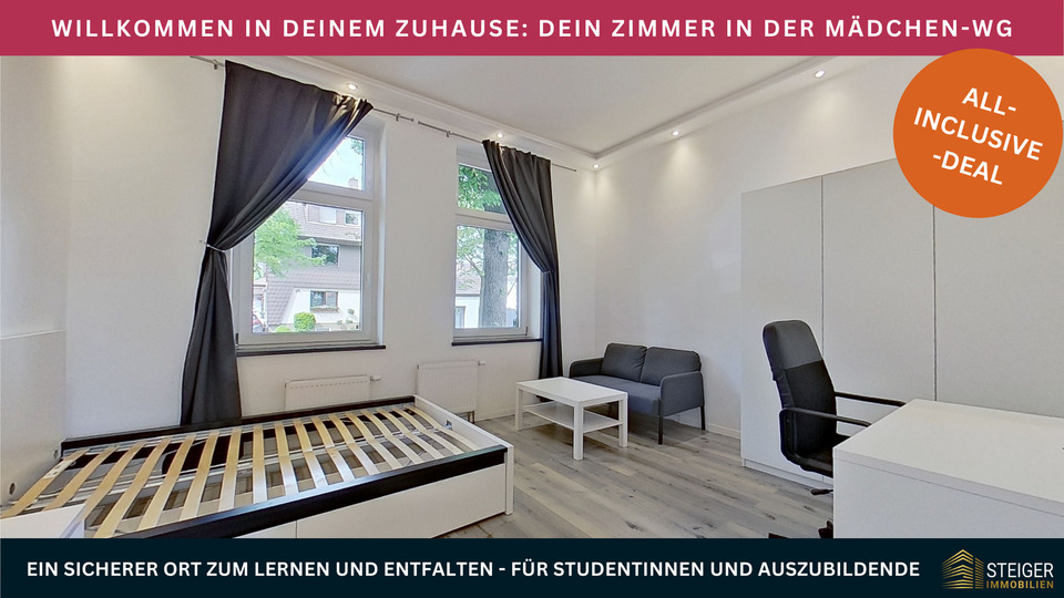 NEU! MÄDCHEN-Wohngemeinschaft! Dein Zimmer in Recklinghausen