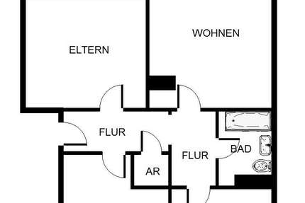 Wohnung Herne Holthausen - 3 Zimmer, 61 m&sup2;, 469&euro; | Angebot:26845078