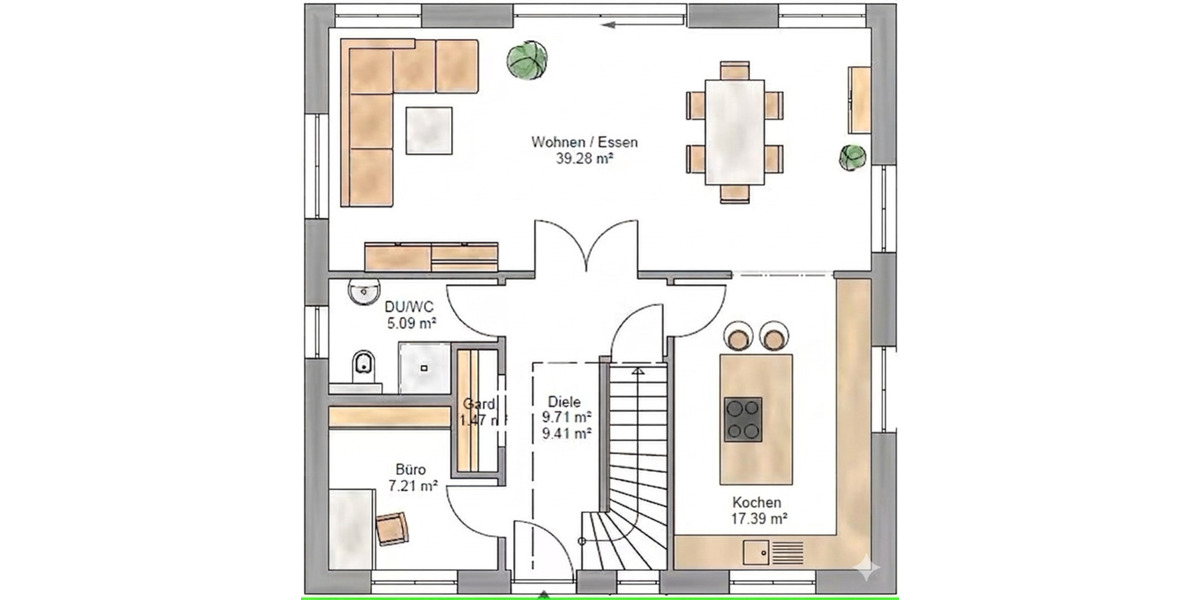 Einfamilienhaus Panketal - 8 Zimmer, 195 m&sup2;, 2.730&euro; | Angebot:25893553