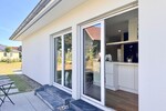 Jetzt Miete möglich! Winkelbungalow 5 km bis Neubrandenburg, Baujahr 2022, Doppelgarage, EBK,Carport - Einfamilienhaus Sponholz | Angebot:25929684