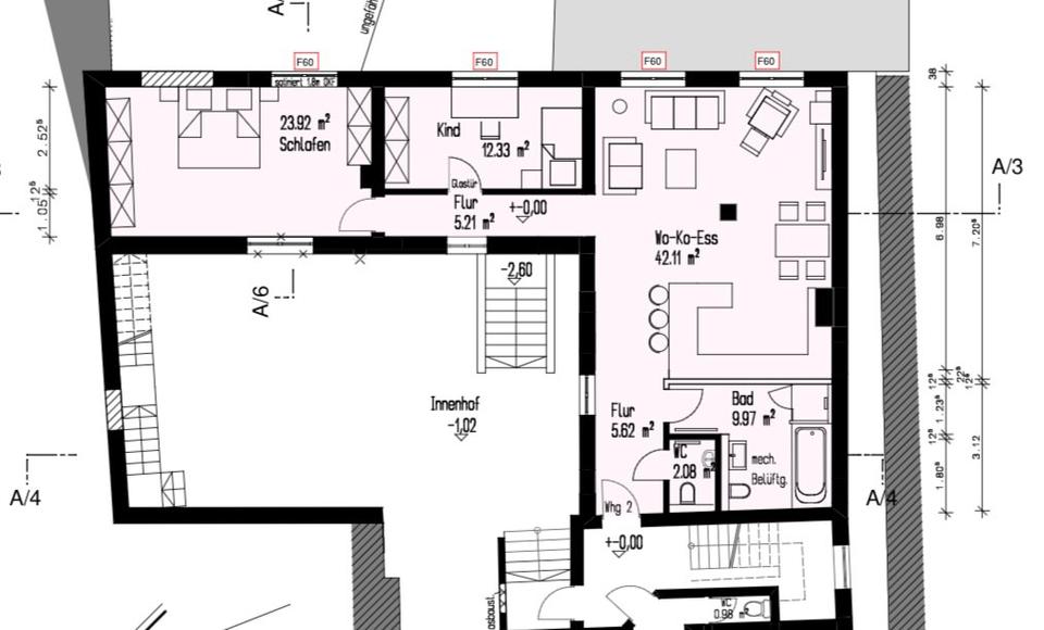 Erdgeschoßwohnung Geisenfeld - 3 Zimmer, 100 m&sup2;, 1.450&euro; | Angebot:24365608