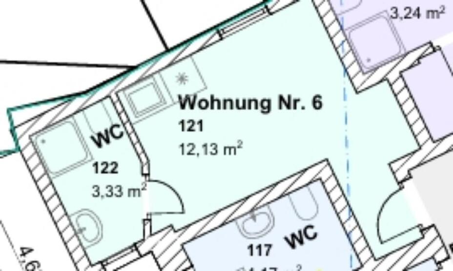 möblierte 1 Zimmerwohnung für Studenten