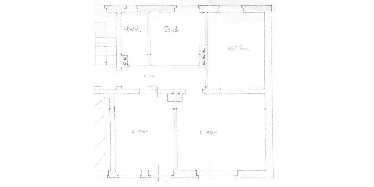 Etagenwohnung Eberswalde - 2 Zimmer, 58 m&sup2;, 464&euro; | Angebot:27623316