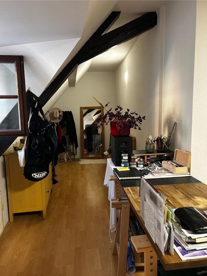 1Raum Wohnung Dachgeschoss Altsatdt