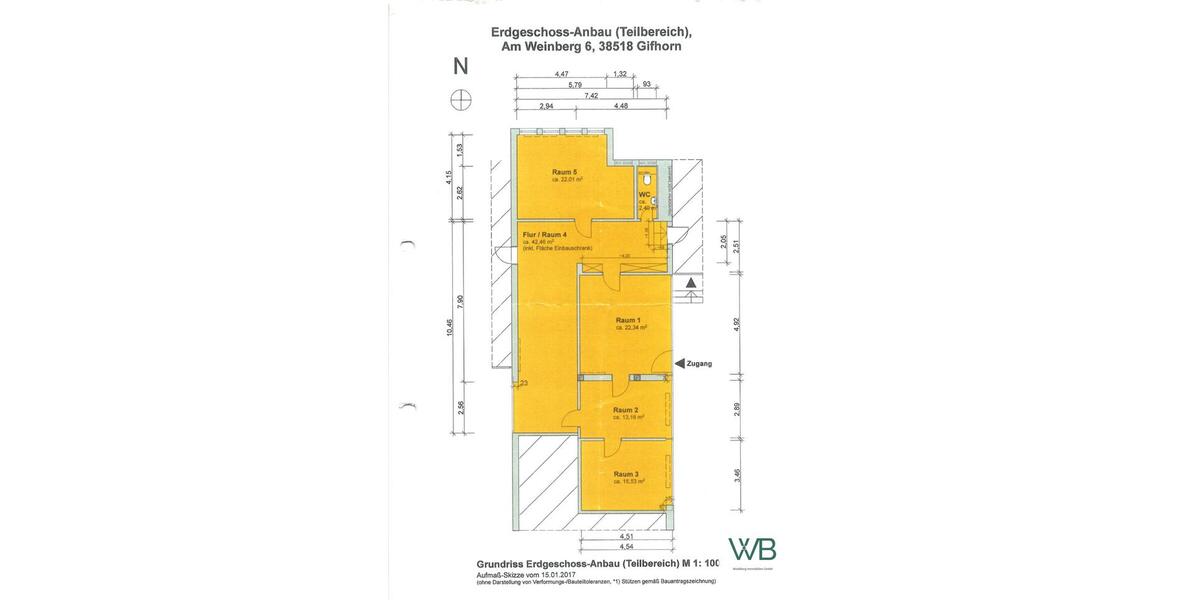 Gewerbeobjekt Gifhorn - 1.100&euro; | Angebot:26296450