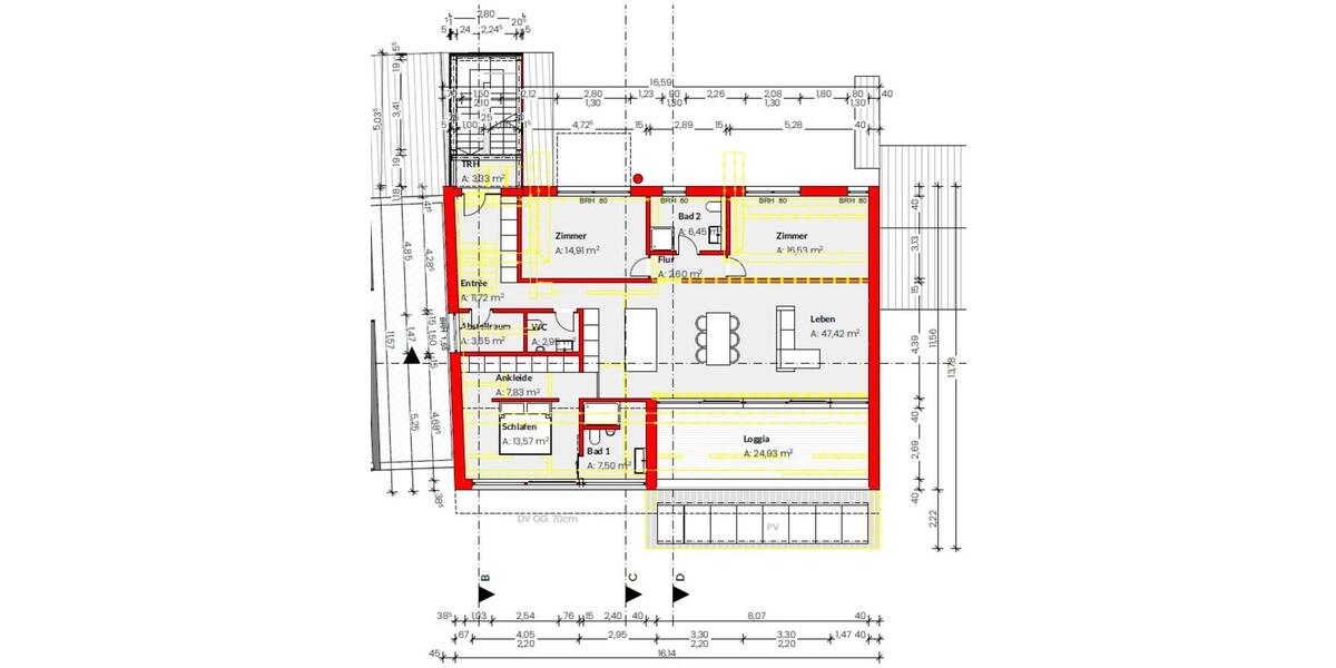 Etagenwohnung Böhmenkirch - 4 Zimmer, 1.833&euro; | Angebot:23689585