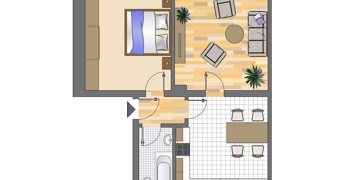 Etagenwohnung Herten Bertlich - 2 Zimmer, 55 m&sup2;, 449&euro; | Angebot:27271380