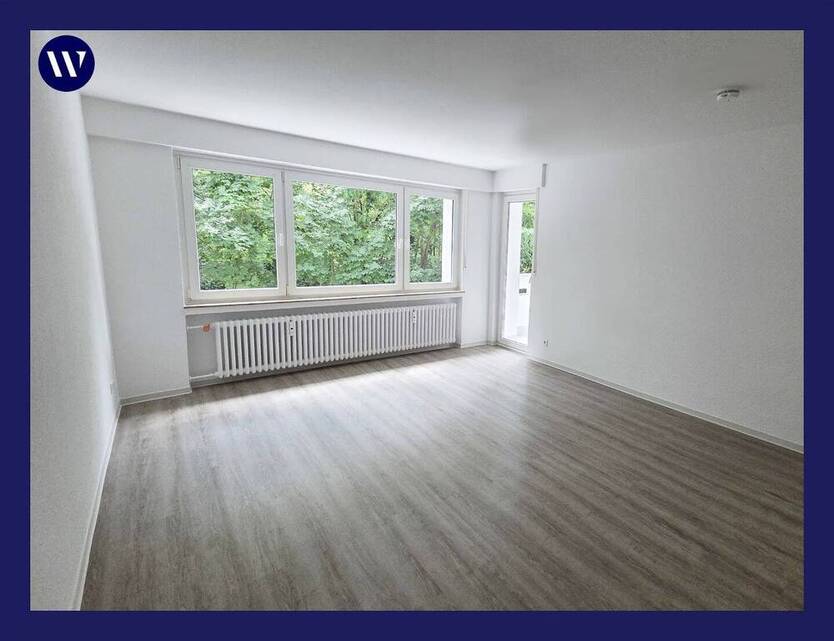 NEUES Wohngefühl - frisch modernisierte 3 Zimmer + Süd-Balkon in grüner Lage, neuer Boden, neues Bad